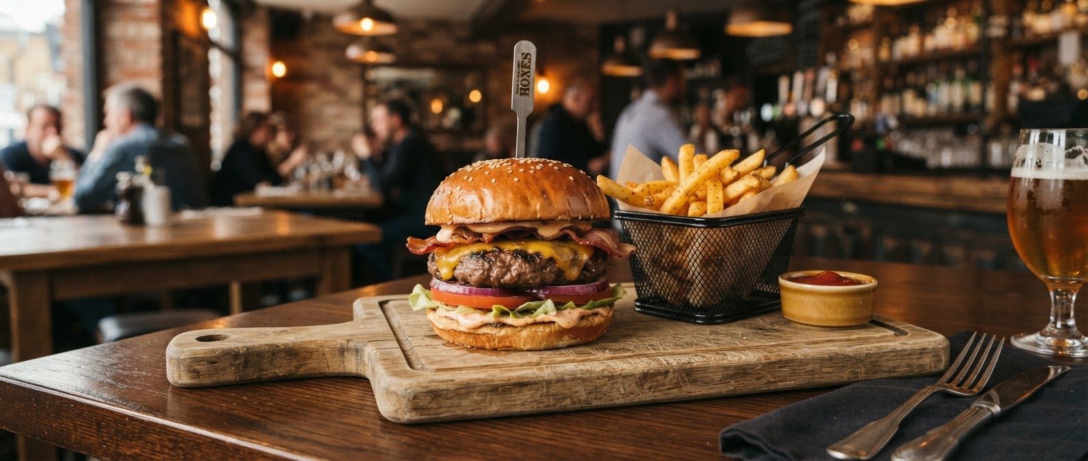 De beste burger van Assen met friet